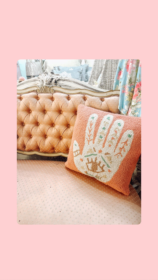 Boho Hand Hook Pillow