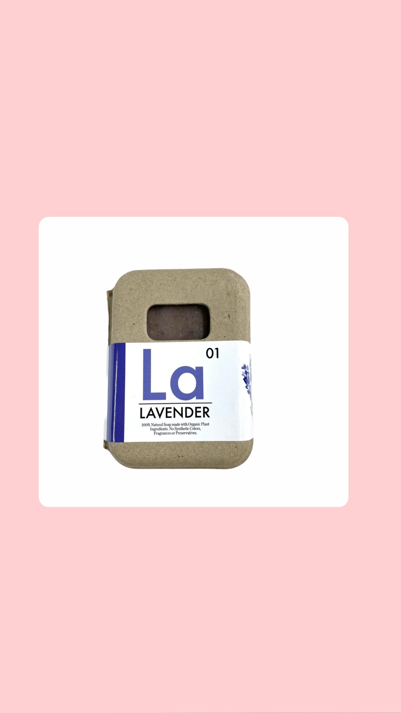 Organic Lavender Soap